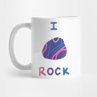 Pride rocks - bisexual Mug